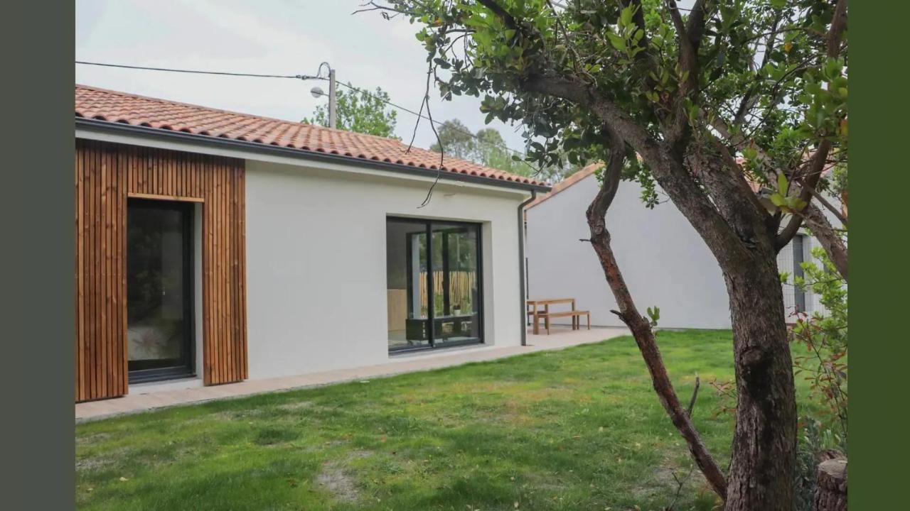 Vila Charmante Maison Neuve Au Lac D'Hourtin Exteriér fotografie